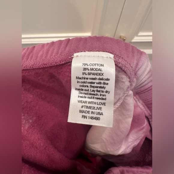 Electric & Rose XL Tie Dyed Joggers. ⚡️💗 - Picture 4 of 4